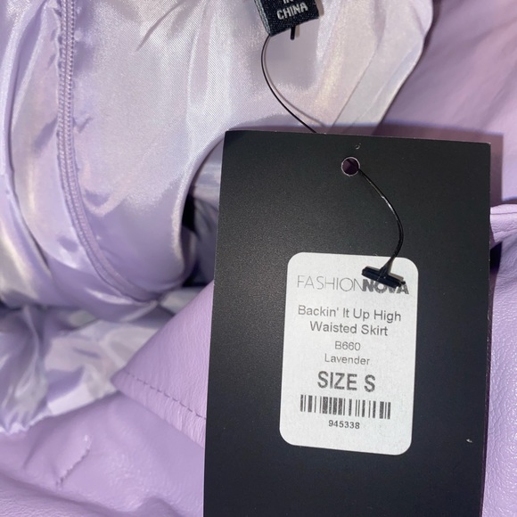 Fashion Nova x Cardi B Faux Leather Skirt - Picture 3 of 4